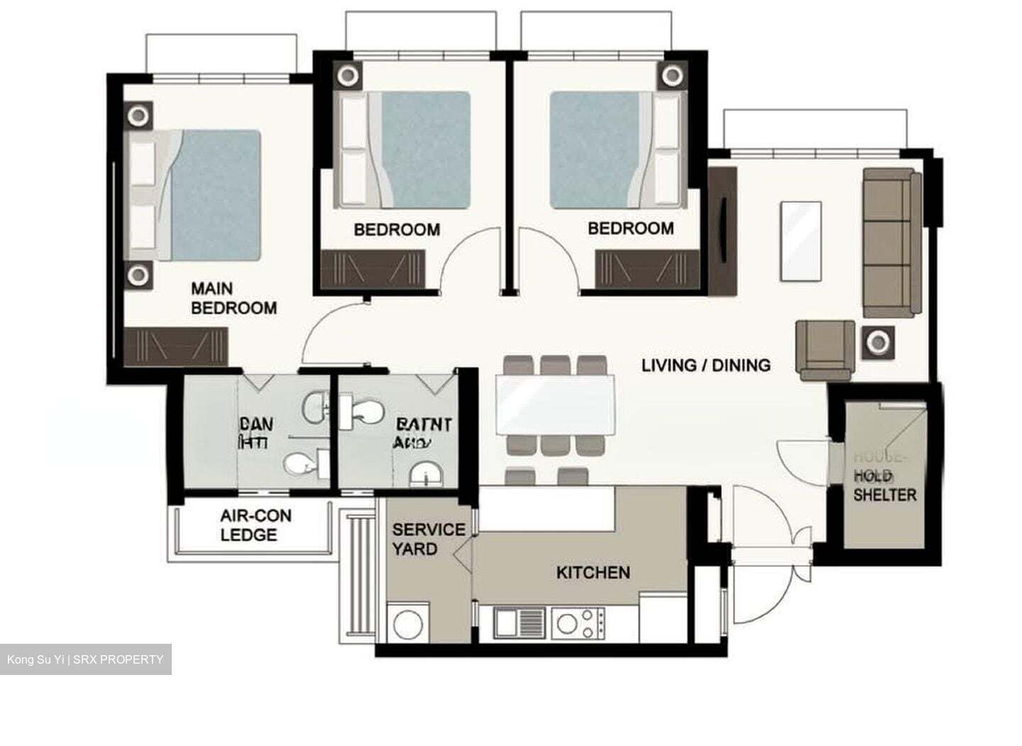 Blk 110A Alkaff Oasis (Toa Payoh), HDB 4 Rooms #566161611